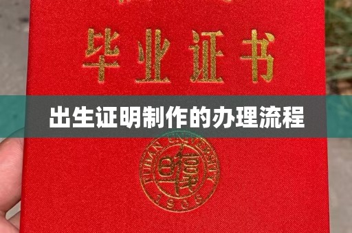 确山出生证明制作的办理流程