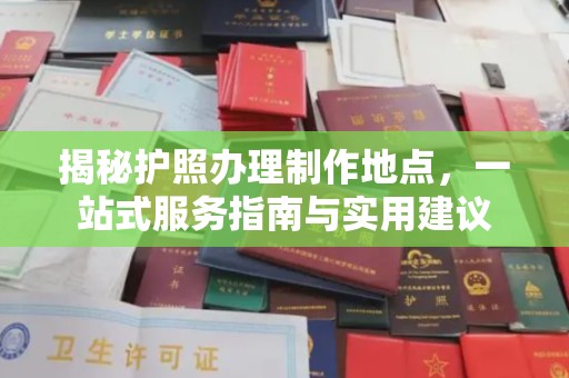 确山揭秘护照办理制作地点，一站式服务指南与实用建议