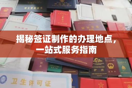 确山揭秘签证制作的办理地点，一站式服务指南