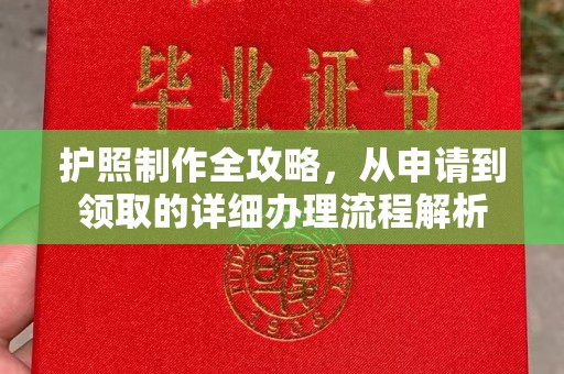 确山护照制作全攻略，从申请到领取的详细办理流程解析